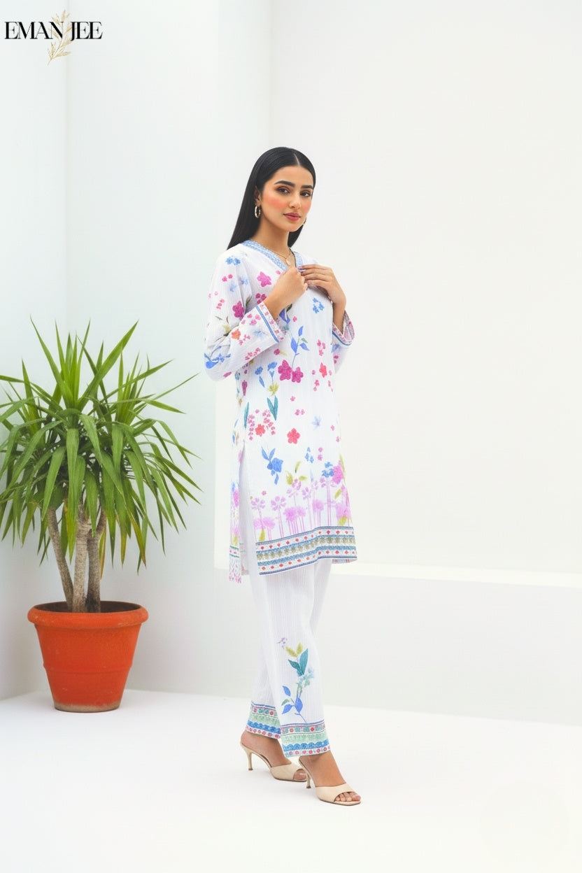 Spring Blossom – Swiss Lawn 2-Piece