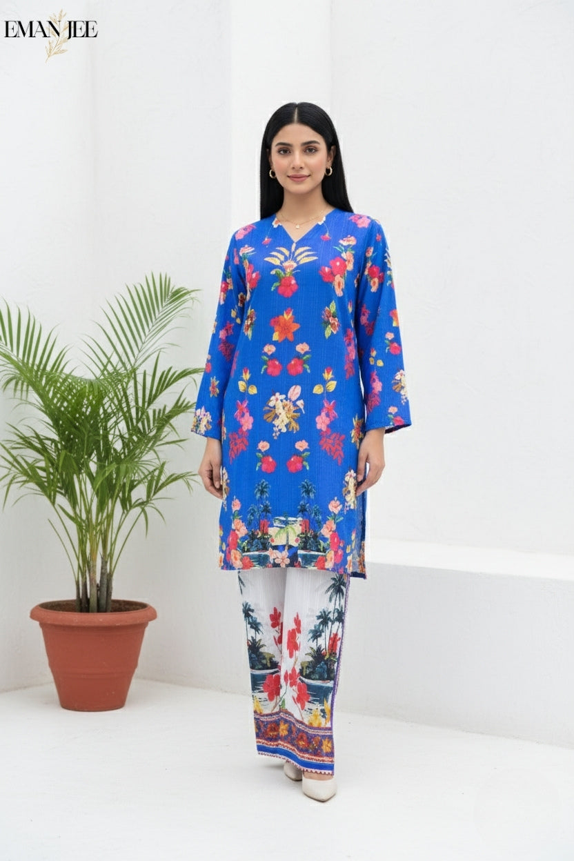 Blue Blossom Elegance