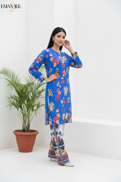 Blue Blossom Elegance