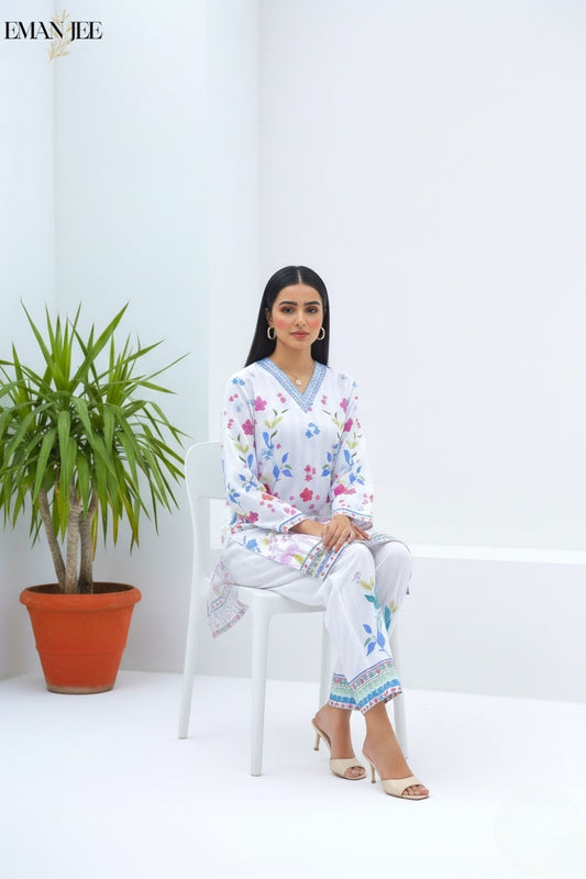 Spring Blossom – Swiss Lawn 2-Piece