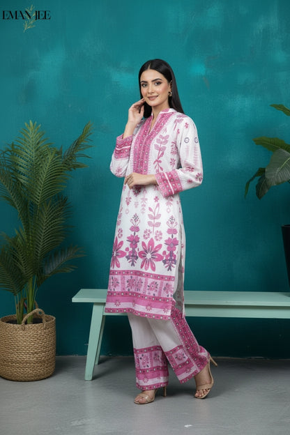 Blush Garden – Swiss Lawn 2-Piece